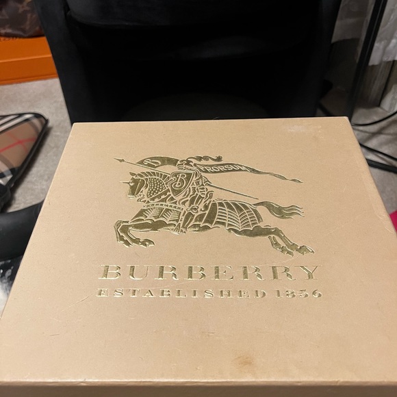 Burberry English Icons Darfield RAF 100 Peep Show Desert Bootie EU 39.5 - Picture 8 of 9